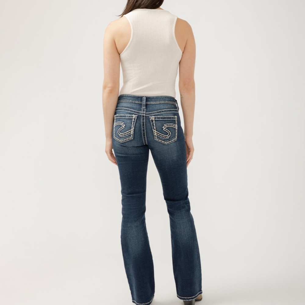 Silver Jeans Co Suki mid-rise bootcut jeans size W27/L33